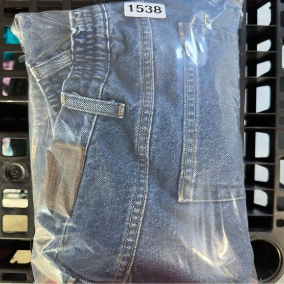 L.L. Bean Flannel Lined‎ Comfort Waist Jeans Bake Denim Men’s 42x29 - Picture 7 of 7